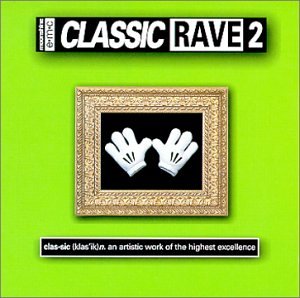 Lime green CD cover with framed hands and bold white and black text.