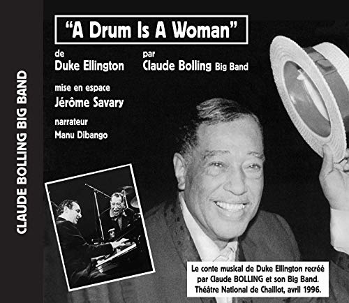 CD cover featuring Duke Ellington’s portrait and a man with a top hat.