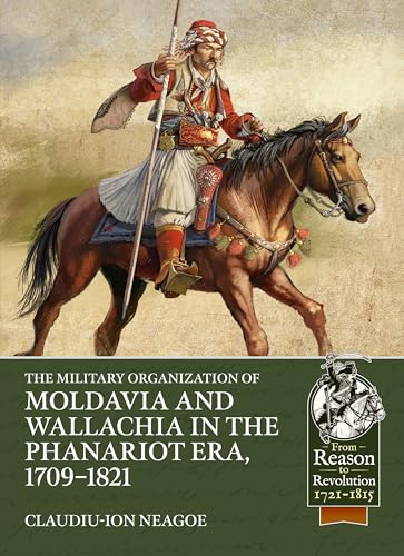 Book cover depicting a mounted soldier from Moldavia and Wallachia, 1709-1821.