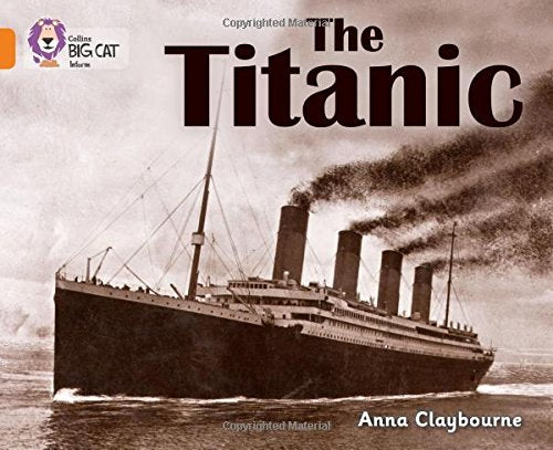 Book cover depicting the Titanic ocean liner with four smokestacks.