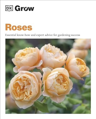 Book cover featuring close-up of pale peach roses in bloom.