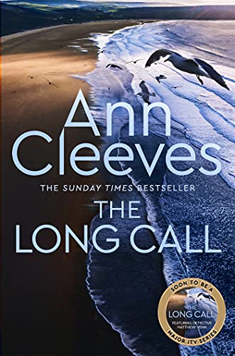 Book cover showing a beach shoreline from above with seagulls flying over the water.