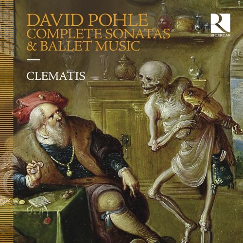 CD cover: “David Pohle Complete Sonatas & Ballet Music” with a painting.