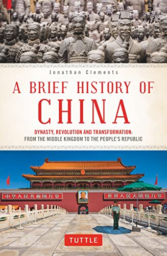 Book cover featuring Terracotta Army soldiers above and the Forbidden City below.