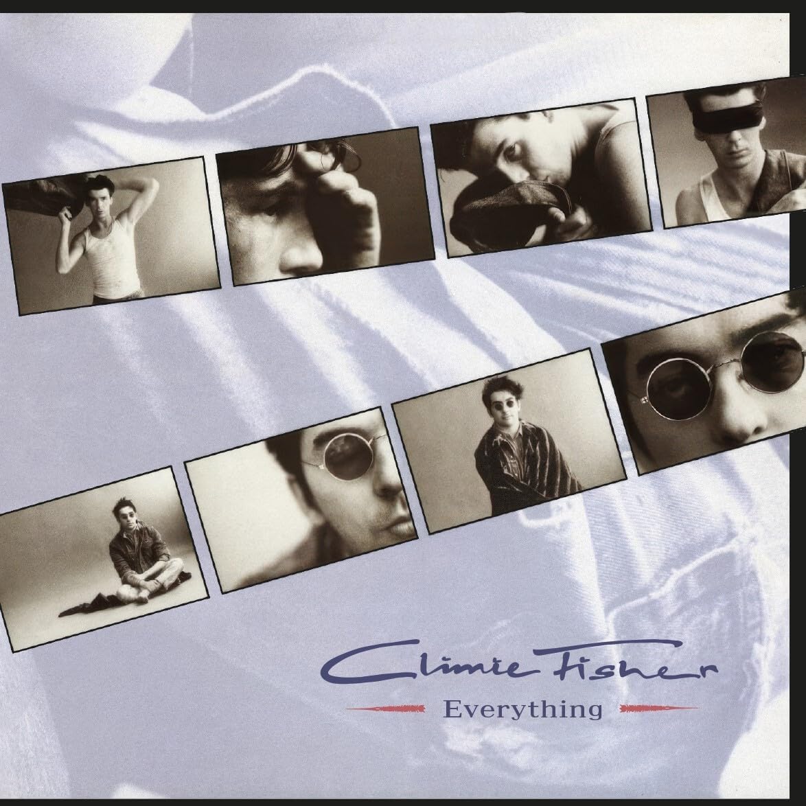 CD clamshell case featuring black and white portraits of Climie Fisher.