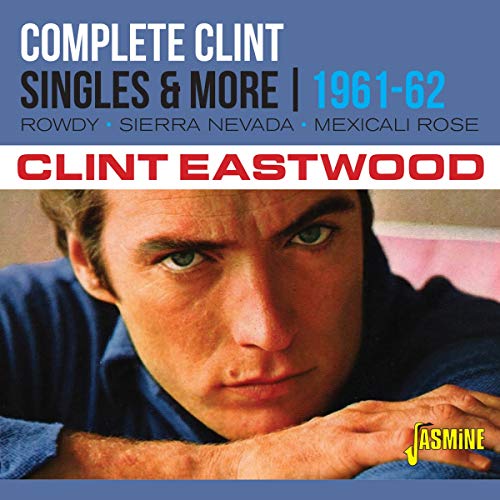 Clint Eastwood music CD cover featuring a close-up portrait of Clint Eastwood.