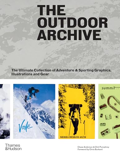 Book cover with title and a collage of outdoor adventure and sporting imagery.