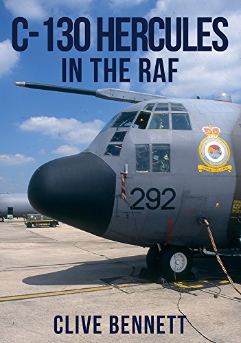 Book cover featuring a grey RAF C-130 Hercules transport aircraft.
