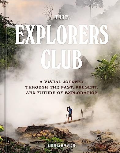 Book cover with misty jungle scene and a person in a small boat.