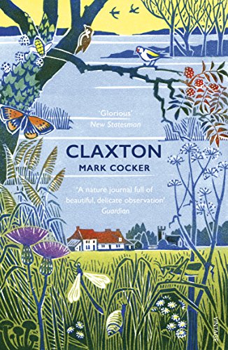 Book cover: "Claxton" by Mark Cocker, with nature illustrations.