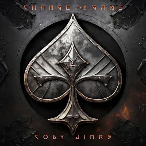 Cody Jinks’ “Change the Game” album cover featuring a metallic spade symbol.