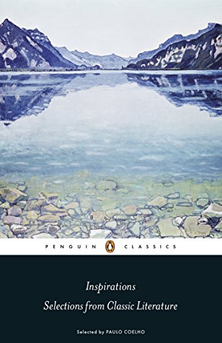 Book cover: “Inspirations” with a watercolor landscape of mountains and water.