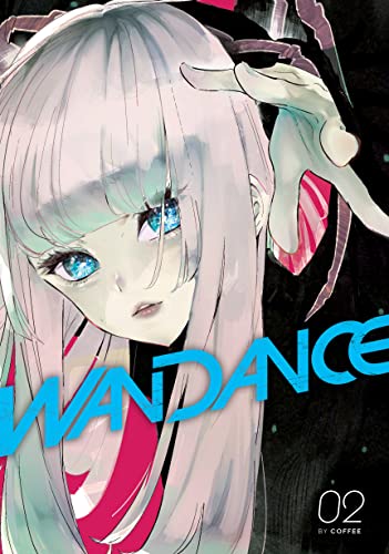 Manga cover featuring a young woman with long white hair and blue eyes.