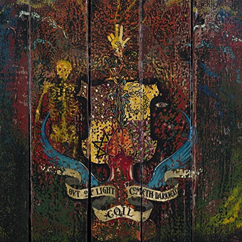Album cover art featuring a skeleton, a shield, and text on a textured background.