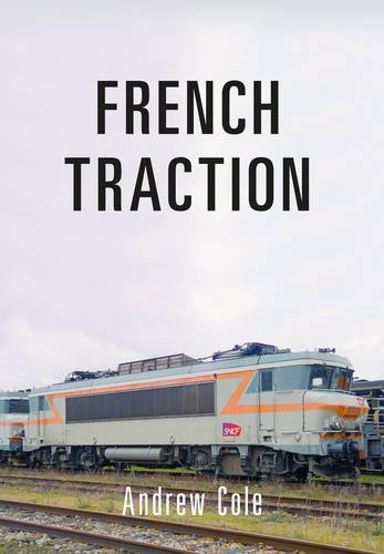 Book cover featuring a French electric locomotive on railway tracks.