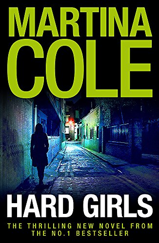 Book cover: dark alleyway, lone figure, large green text "Martina Cole".