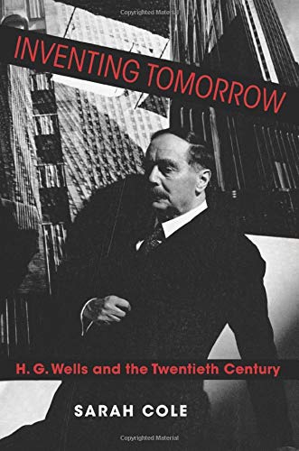 Book cover featuring a portrait of H.G. Wells with red title text.