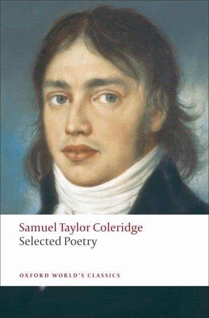 Book cover: portrait of Samuel Taylor Coleridge, "Selected Poetry".