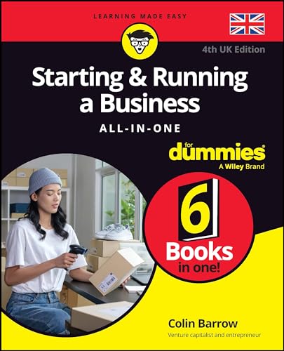 Book cover for Starting & Running a Business All-in-One For Dummies, 4th UK Edition.