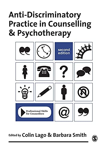 Book cover: "Anti-Discriminatory Practice in Counselling & Psychotherapy," second edition.