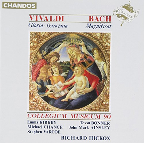A CD cover featuring an ornate image of the Madonna and child.