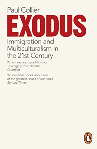 Book cover for “Exodus: Immigration and Multiculturalism in the 21st Century.”