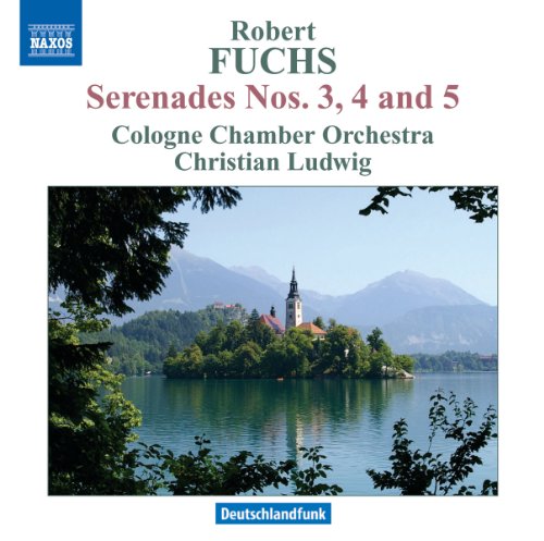 CD cover featuring a lakeside church with mountains in the background.