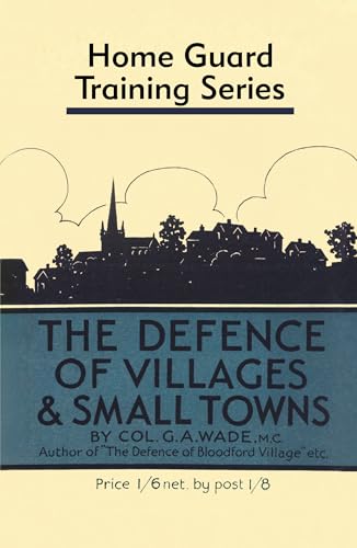 Book cover: silhouette of a village with church, titled “The Defence of Villages & Small Towns.”