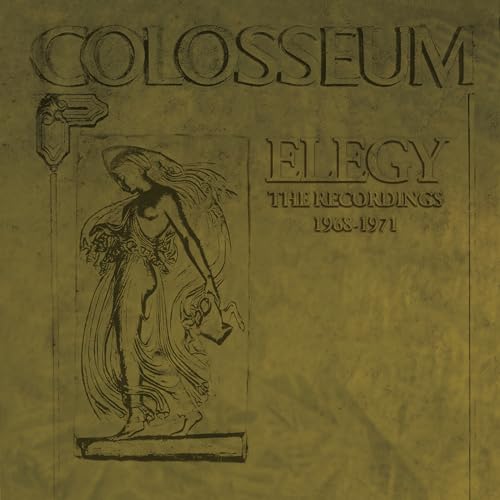 Colosseum “Elegy” 6CD box set cover, featuring a sketched, draped figure.