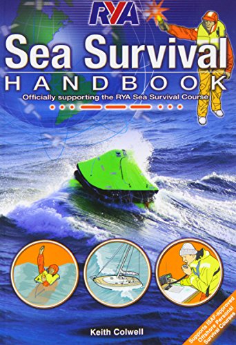 Book cover featuring a life raft on the ocean, illustrations, and title text.