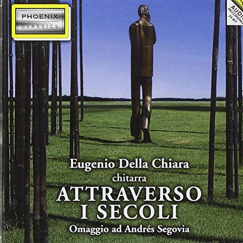 CD cover: bronze statue in a field with text "Attraverso I Secoli".