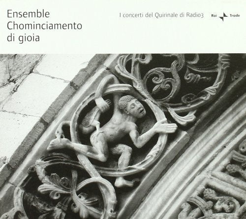 CD cover featuring a grayscale image of stone sculpture detail.