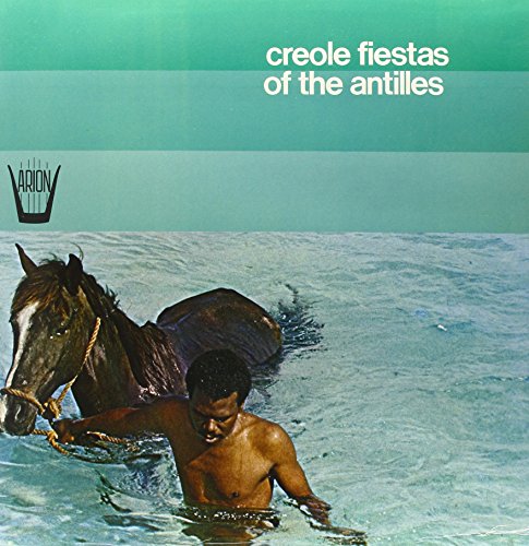 Album cover: man leading a horse through shallow turquoise water.