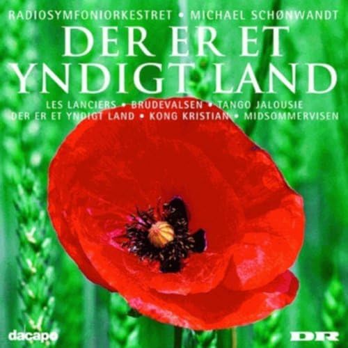 CD cover featuring a vibrant red poppy against a green wheat field.
