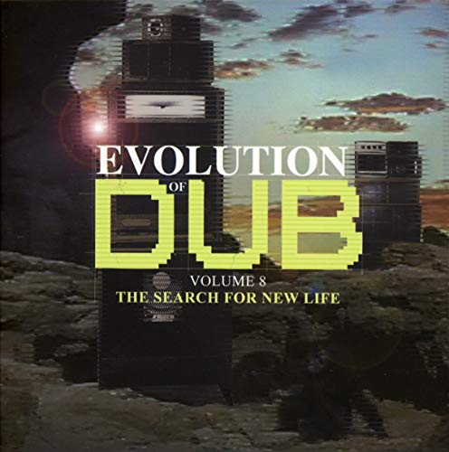 CD cover: "Evolution of Dub Vol. 8" with speakers and desert landscape.