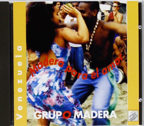 CD case featuring a couple dancing with text “Madera Para El Amor”.