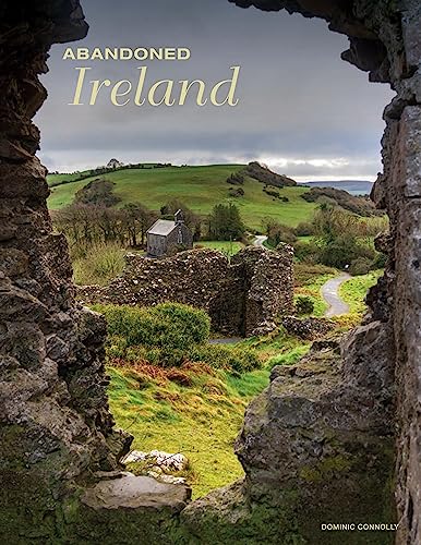 Book cover: Irish landscape with stone ruins framed by a crumbling arch.
