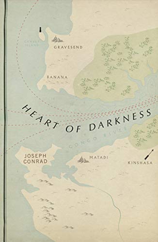 Book cover with a faded map of the Congo River and title text.
