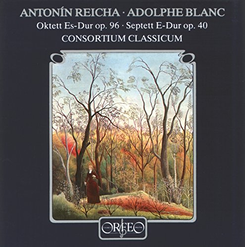 CD cover: painting of a woman in a forest, autumnal colors.