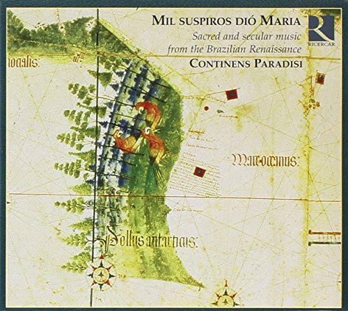CD cover featuring an old map with a green landmass and compass.