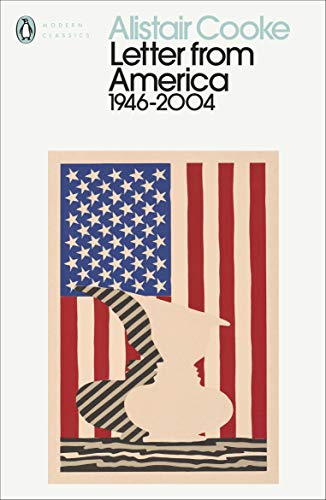 Book cover: “Letter from America” with American flag and silhouette.