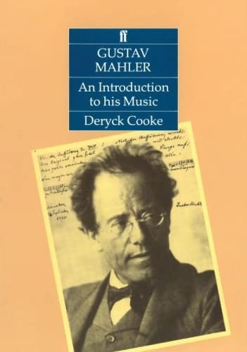 Book cover featuring a portrait of Gustav Mahler over handwritten musical notes.