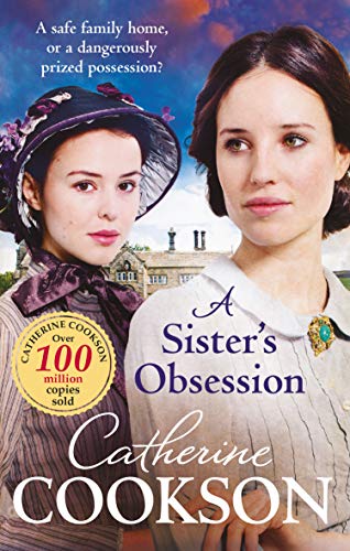 Book cover featuring two women in period clothing with a large house backdrop.