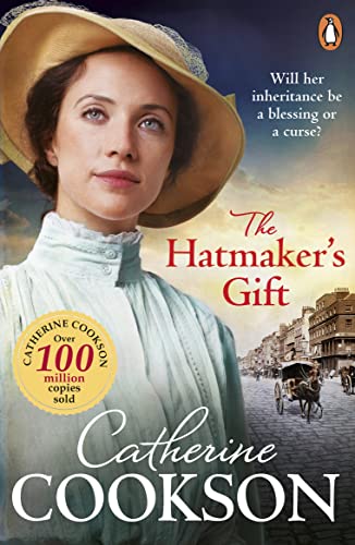 Book cover featuring a woman in a vintage hat and dress against a street scene.