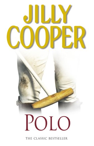 Book cover for "Polo" by Jilly Cooper, featuring a polo mallet.
