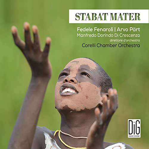 CD cover: close-up of a person with raised hand, green background.