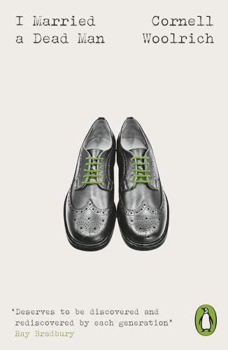 Book cover for I Married a Dead Man featuring black shoes with green laces.