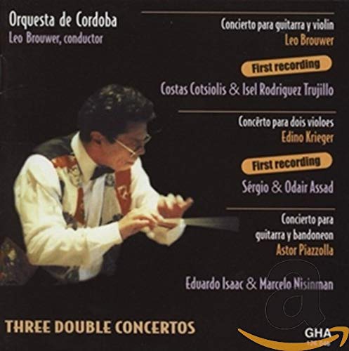 CD cover: conductor with hands raised, text listing composers and performers.