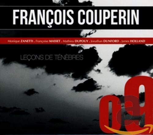 CD cover for Couperin & Campra’s “Leçons de Ténèbres” with dark clouds.