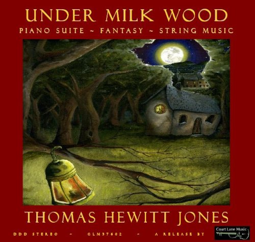 CD cover: moonlit village scene with cottage, trees, and hanging lantern.